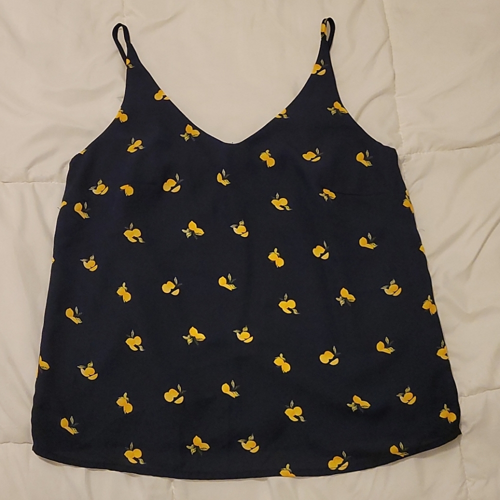 {Banana Republic} lemon tank